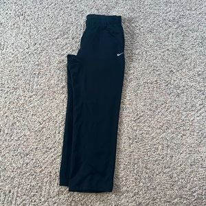 Nike, black sweatpants, size large